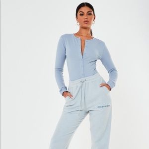 Missguided Button Up Bodysuit